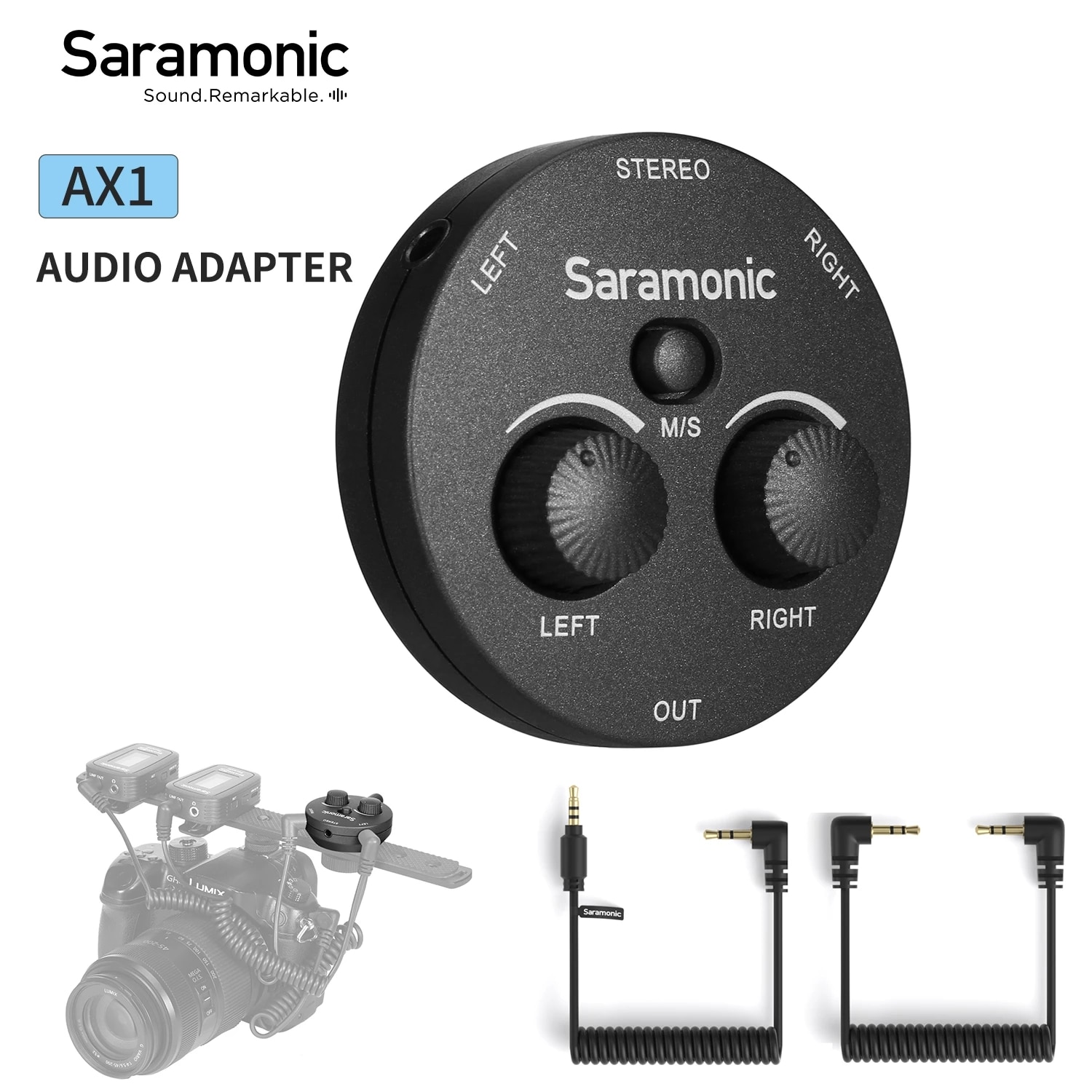 Saramonic AX1    ׷ 2 ä ũ..